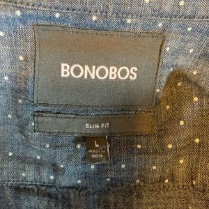 Bonobos short sleeve polka dot shirt